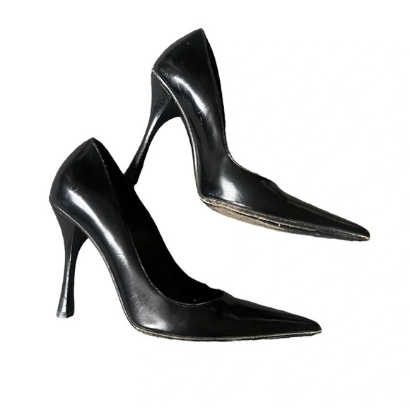 Gucci Black Stiletto Pump Pointed Toe Heels, size 36 - Picture 1 of 13